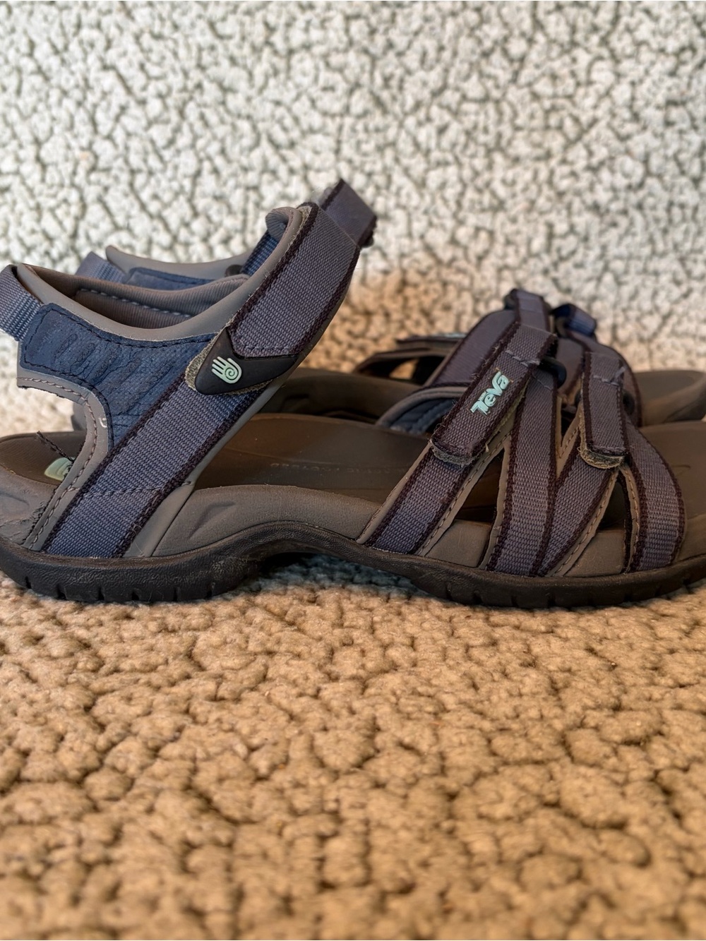 Teva Tirra Women's Sandals, Bering Sea Women’s 6 Blue Gray